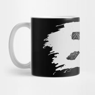 Gothic letter X – Alphabet typography Mug